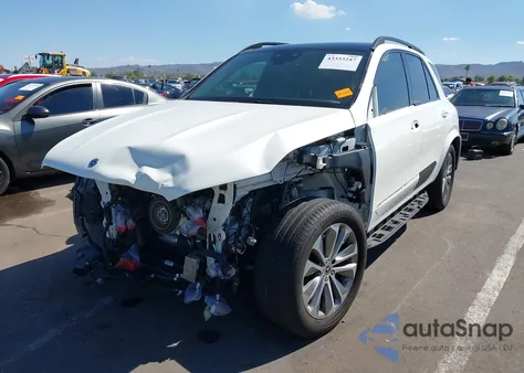 2020 Mercedes-Benz Gle 450 4Matic z USA, uszkodzony, nr VIN 4JGFB5KE1LA138408